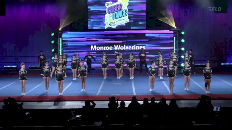 Monroe Wolverines - Rec Cheer [2023 Show Cheer 3 Varsity Large Day 2] 2023 Pop Warner National Cheer & Dance Championship