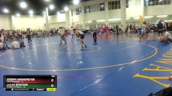 150 lbs Round 1 (16 Team) - Lucas Boecker, Florida Pitbulls vs Joseph Arensmeyer, Team Montana