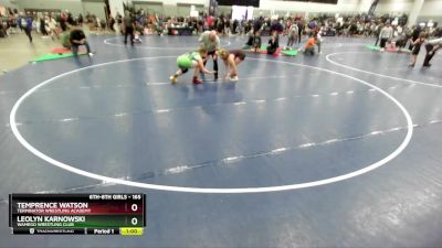 165 lbs Semifinal - Leolyn Karnowski, Wamego Wrestling Club vs Temprence Watson, Terminator Wrestling Academy