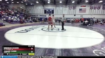 182 lbs Quarters - Parker Cazier, Pasco vs Brendan Hughes, Mt. Spokane