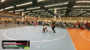 74-75 lbs Round 2 - Conrad Poynter, Richardson Mustang Wrestling CLub vs Aidan McCracken, Texas Eagle Wrestling Academy