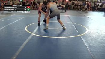 174 lbs Champ. Round 1 - Deklin ODay C3, DiSabato Wrestling 3 vs Liam Haines SW1, Prodigy Wrestling Academy