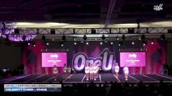 Celebrity Cheer - VOGUE [2026 L1 Senior - D2 - Small Day 1] 2026 One Up Grand Nationals