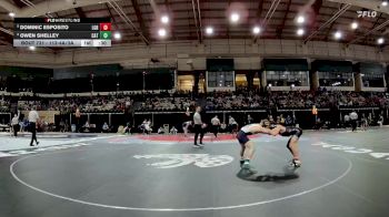 113-4A/3A Cons. Round 2 - Dominic Esposito, Long Reach High School vs Owen Shelley, Catonsville