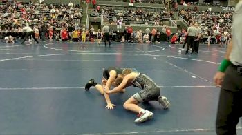 90 lbs Champ. Round 2 - Levi DeVetter, Ironhawk vs Easton Weidner, 2TG