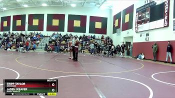 106 lbs Round 3 - Jaden Weaver, Maple Heights vs Tripp Taylor, Brookside