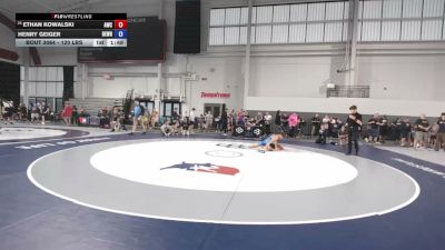 120 lbs Champ. Rd Of 64 - Ethan Kowalski, Alpena Wrestling Club vs Henry Geiger, Beastmode Wrestling
