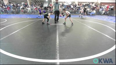 55-61 lbs Semifinal - Max Martinez, All American Wrestling vs Damian Johansen, Texans Wrestling Club