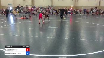 127HWT lbs Rr Rnd 2 - Emma Goodman, Trident Wrestling Club vs Monica Maria Payne Espinosa, Barbados