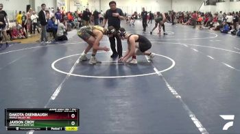 147 lbs Cons. Round 3 - Jaxson Croy, Greenville Elite WC vs Dakota Osenbaugh, Maple Valley WC