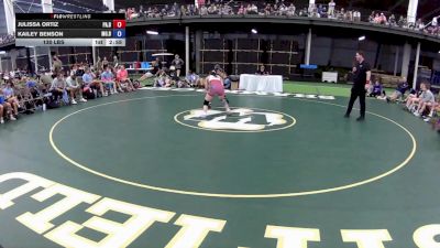 130 lbs Julissa Ortiz, Pennsylvania Blue vs Kailey Benson, Missouri Blue