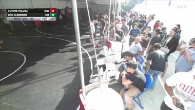125 lbs Quarterfinal - Connie Valdez, Santa Ana Wrestling Club vs Zoe Clements, Chino Hills WC