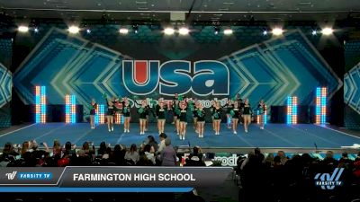 Farmington High School [2020 Large Situational Sideline/Crowdleading -- High School -- Cheer (21+) Day 2] 2020 USA Spirit Nationals