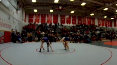 150 lbs Champ. Round 1 - Treyvin Lowry, Columbine vs Daemon Christner, Bayfield