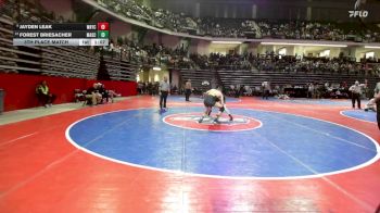 138-4A 5th Place Match - Forest Briesacher, Marist School vs Jayden Leak, Wayne County HS