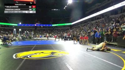 165 lbs Consi Of 16 #2 - Kelan Stever, San Clemente (SS) vs Christian Carchi, Simi Valley (SS)