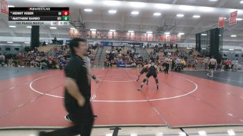 149 lbs 1st Place Match - Matthew Sarbo, Pitt-Johnstown vs Kenny Kiser, Gannon
