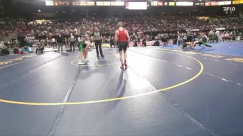 5A 138 lbs Champ. Round 1 - Jeratt Robinson, Minico vs Maddax Shawver, Blackfoot
