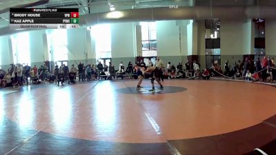 120 lbs Quarterfinal - Brody House, Virginia Patriots Wrestling vs Kaz Apple, Powhatan Youth Wrestling Club