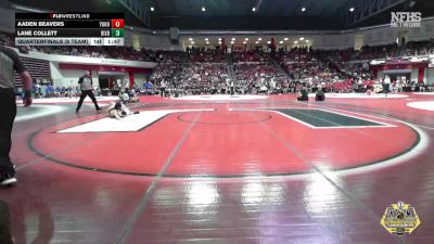113 lbs Quarterfinals (8 Team) - Lane Collett, BIXBY vs Aaden Beavers, YUKON