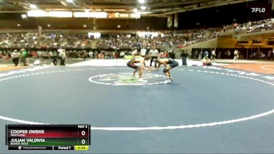 150 lbs Cons. Round 1 - Cooper Owens, Fruitland vs Julian Valdivia, Bonita Vista