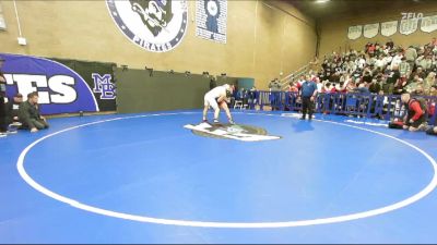 165 lbs Quarterfinal - Tirso Jimenez, Sanger vs Christian Carchi, Simi Valley