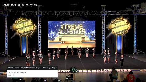 Xtreme All-Stars - GLITZ [2024 Youth Level 1.1 D2 USASF Cheer-Prep Saturday - Day 1] 2024 Winner's Choice Championships - Ft. Lauderdale