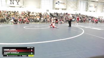 50 lbs Quarterfinal - Pierre Harris, Pal-Mac Wrestling Club vs Robert Donnelly, NWAA