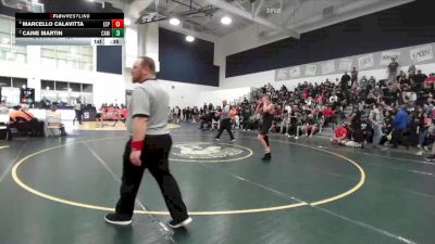 120 lbs Cons. Semi - Marcello Calavitta, Esperanza vs Caine Martin, Camarillo