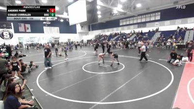 100 lbs Round 5 - Conan Corrales, Rough House Wrestling Club vs Anders Park, Poway Elite
