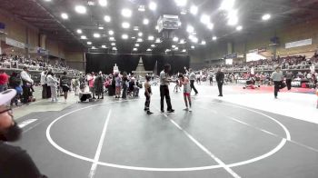 114 lbs Rr Rnd 2 - Jaxx Vigil, Eaglecrest WC vs Cruz Lucero, Duran Elite