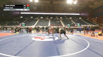 4A-285 lbs Semifinal - Jayce Spears, Natrona County vs Isaac Clay, Cheyenne East