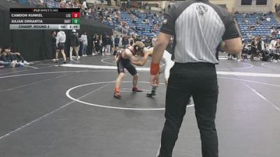 125 lbs Champ. Round 2 - Camdon Kunkel, Labette Community College vs Julian Orrantia, Barton