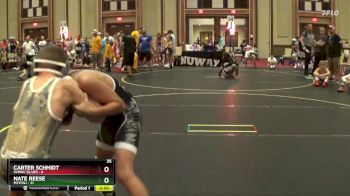 82 lbs Round 1 (4 Team) - Carter Schmidt, SVRWC Silver vs Nate Reese, M2TCNJ