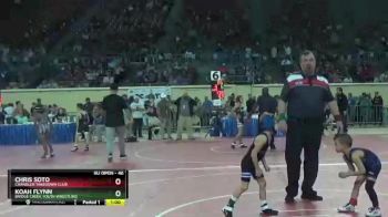 46 lbs Cons. Round 4 - Koah Flynn, Bridge Creek Youth Wrestling vs Chris Soto, Chandler Takedown Club