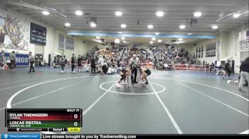 138 lbs Champ. Round 2 - Loscar Riestra, Corona Del Mar vs Dylan Thienngern, Cypress