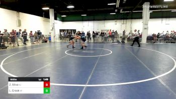 160 lbs Consi Of 64 #2 - Zander Silva, NJ vs Liam Crook, WI