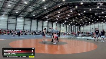 164 lbs Finals (8 Team) - Bianca Lomeli, Steel Maidens vs Ashlynn Eckerman, Girls With Grit Red