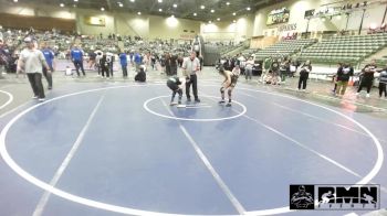 100 lbs Semifinal - Mercer Hamilton, Mat Demon WC vs Elijah Passovoy, Pride Wrestling