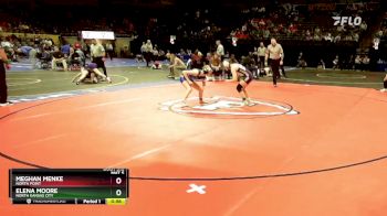 110 Class 2 lbs Cons. Round 2 - Meghan Menke, North Point vs Elena Moore, North Kansas City