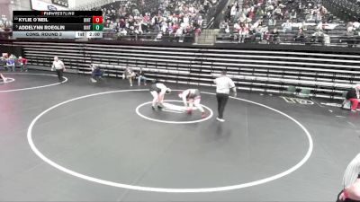 4A 235 lbs Cons. Round 3 - Addelynn Roeglin, Uintah vs Kylie O`Neil, Uintah