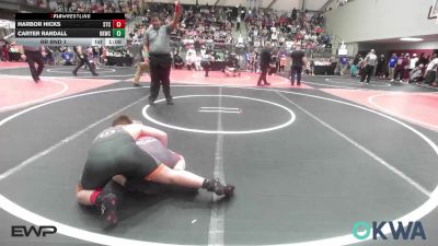 131 lbs Rr Rnd 1 - Harbor Hicks, Sallisaw Takedown Club vs Carter Randall, Keystone Kids Wrestling Club