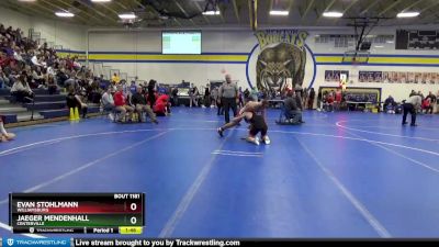 JV-24 lbs Round 3 - Jaeger Mendenhall, Centerville vs Evan Stohlmann, Williamsburg