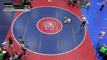 82 lbs Round Of 64 - Wyatt Rush, Trinity vs Easton Henry, Waynesburg