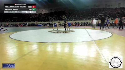 84 lbs Consi Of 16 #1 - Keolahuki`iakawai Williams, Moore JH vs Keian McBride, Berryhill High School