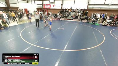 69 lbs Champ. Round 1 - Samuel Henstra, JWC vs Bentley Mitchell, Iron County Wrestling Academy