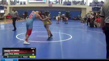 144 lbs 3rd Place Match - John Paul Smith, FINDLAY vs Xavier Escobedo, EASTWOOD