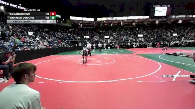 85 lbs Champ. Round 2 - Grayson DeMore, PAW3 vs Logan Archer, FOWCA