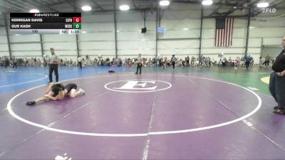 100 lbs Round 4 (2:15pm Saturday) - Kerrigan Davis, Terps Xpress vs Gus Kash, Westshore D.S.