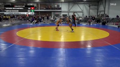 180 lbs Cons. Round 2 - Brylie Schaub, Iowa Central Community College vs Niyasia McCampbell, Lakeland University